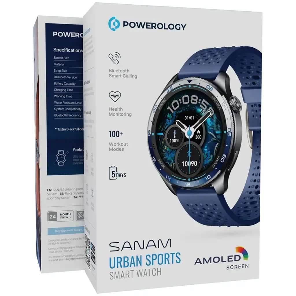 Powerology Sanam Urban Sports Smart Watch - Linkphones Center